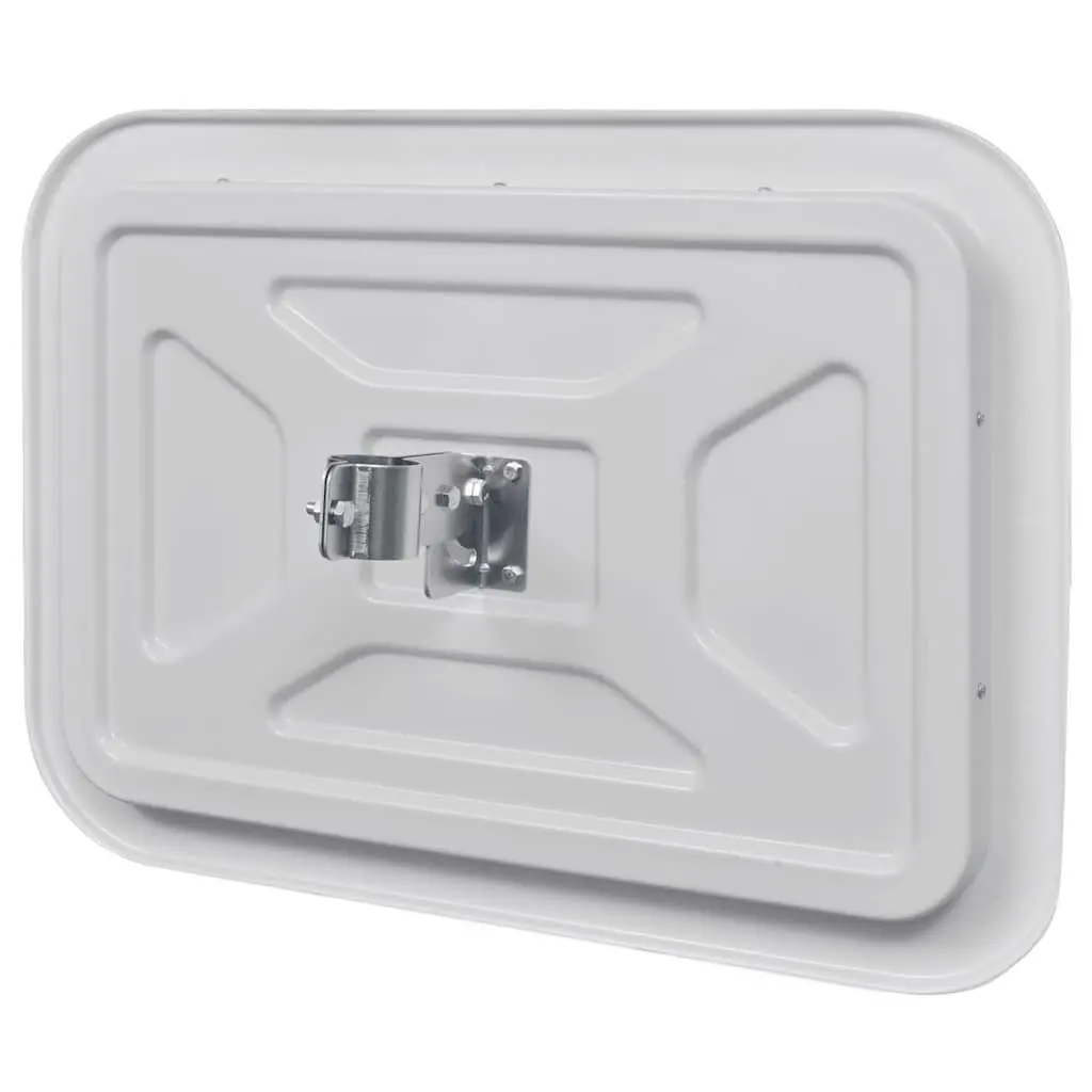 Convex Traffic Mirror Rectangle 40 x 60 cm Road Safety Reflector Outdoor