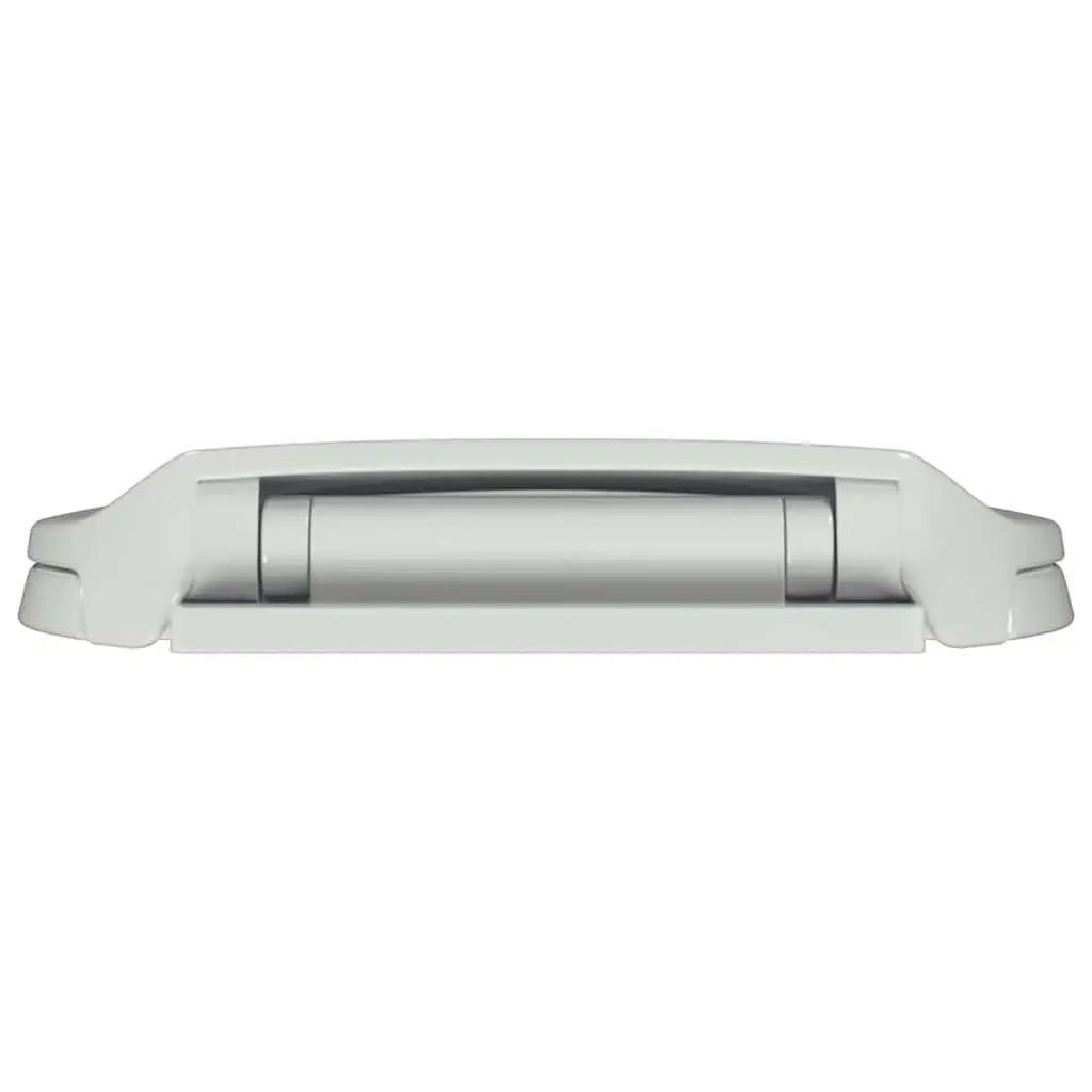 Soft-Close Toilet Seat Bathroom Accessory Oval White Standard Bowl