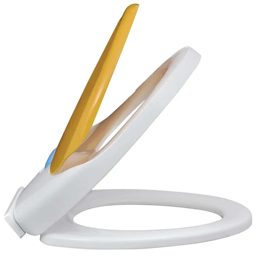 Dual-Size Soft-Close Toilet Seat