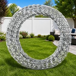 100m Clipped Concertina Razor Wire for Security Fencing