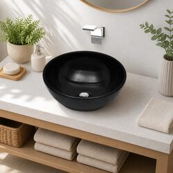 Specifications of Black Ceramic Round Bathroom Sink