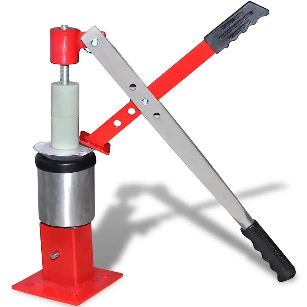 Mini Tyre Changer Portable Wheel Tool Bead Breaking Mounting Small Vehicle Red
