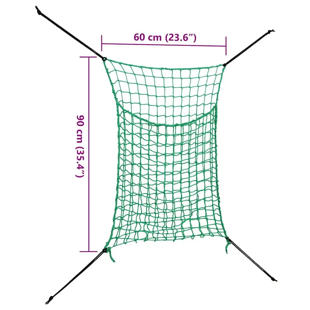 Hay Nets 2 Piece 0.9x1 m Green