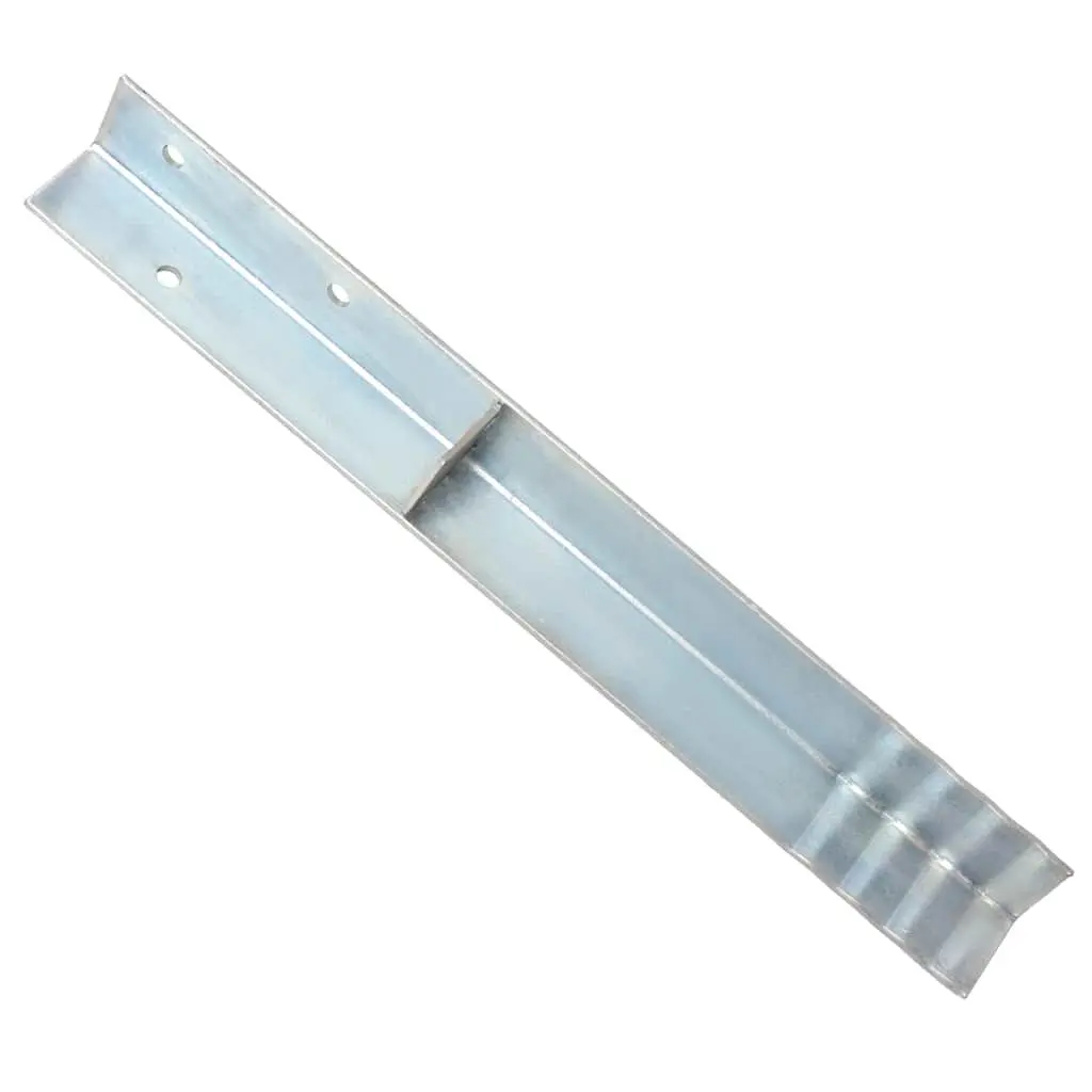 Ground Anchors L-Shaped for Play Tower 12 Piece Silver Steel Spikes