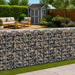 Gabion Basket Specifications: Galvanised Steel, 200 x 30 x 100 cm