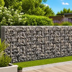 Gabion Basket Specifications: 200x50x100 cm Galvanised Steel