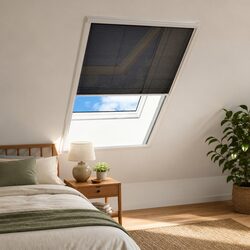 60x80 cm Plisse Insect Screen Black Frame Specifications
