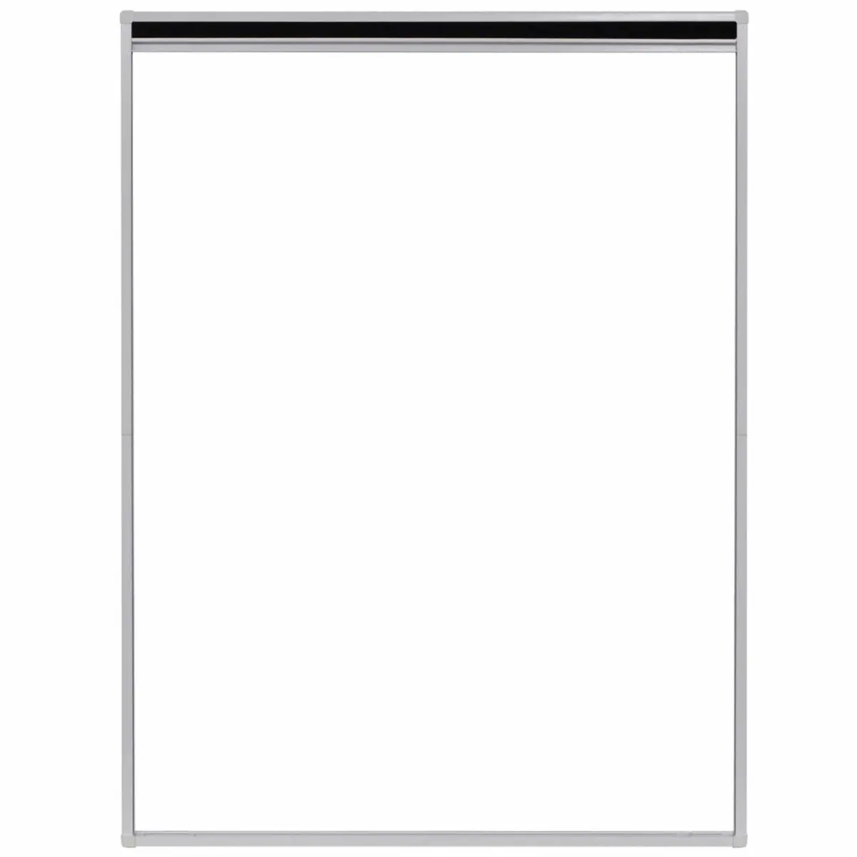 60x80 cm Plisse Insect Screen Black Frame