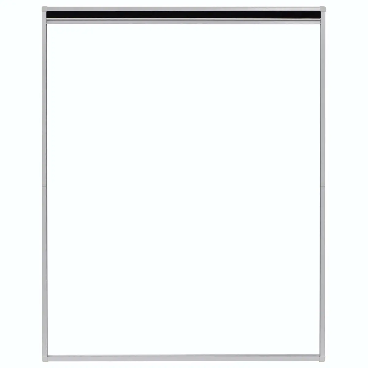 Plisse Insect Screen Window Black Mesh Aluminium Frame 80x100 cm Roof Windows