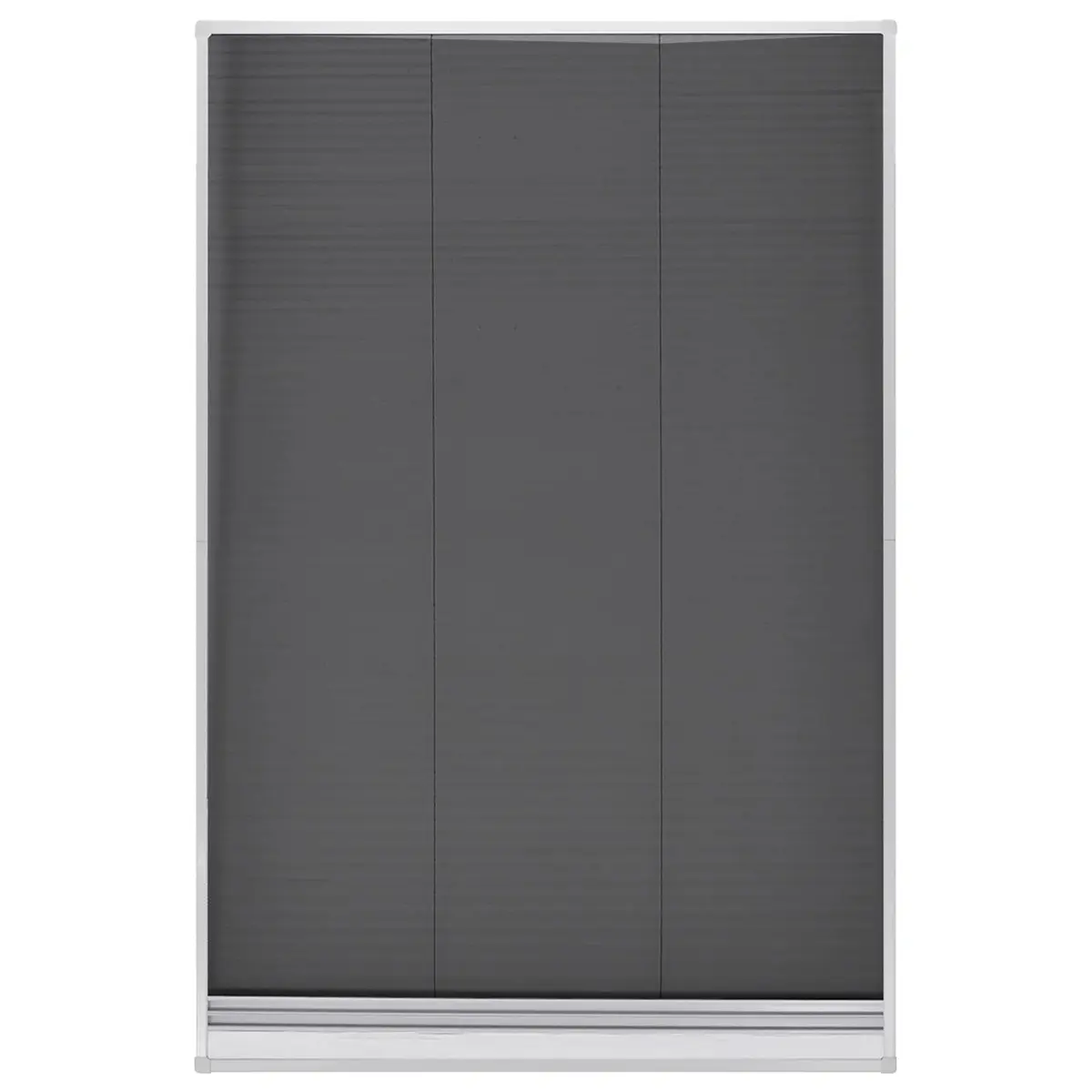 Plisse Insect Screen Window 80x120 cm Mesh Shade Roof Window Aluminium Frame