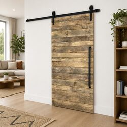 183cm Sliding Door Hardware Kit with Steel Components