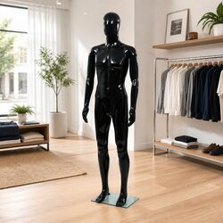 Specifications of Full Body Male Mannequin with Glass Base 185cm