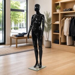 175cm Full Body Female Mannequin with Glass Base