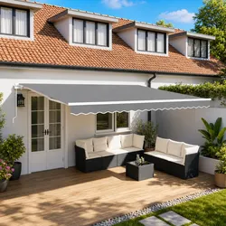 Retractable Awning Frame Specifications: 400 x 300 cm