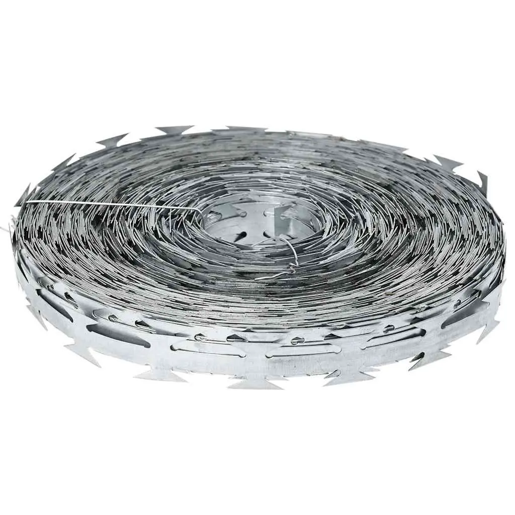 Razor Concertina Wire Galvanised Steel Garden Fence Security 500m