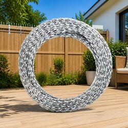 Specifications for Concertina Razor Wire Galvanised Steel 300m