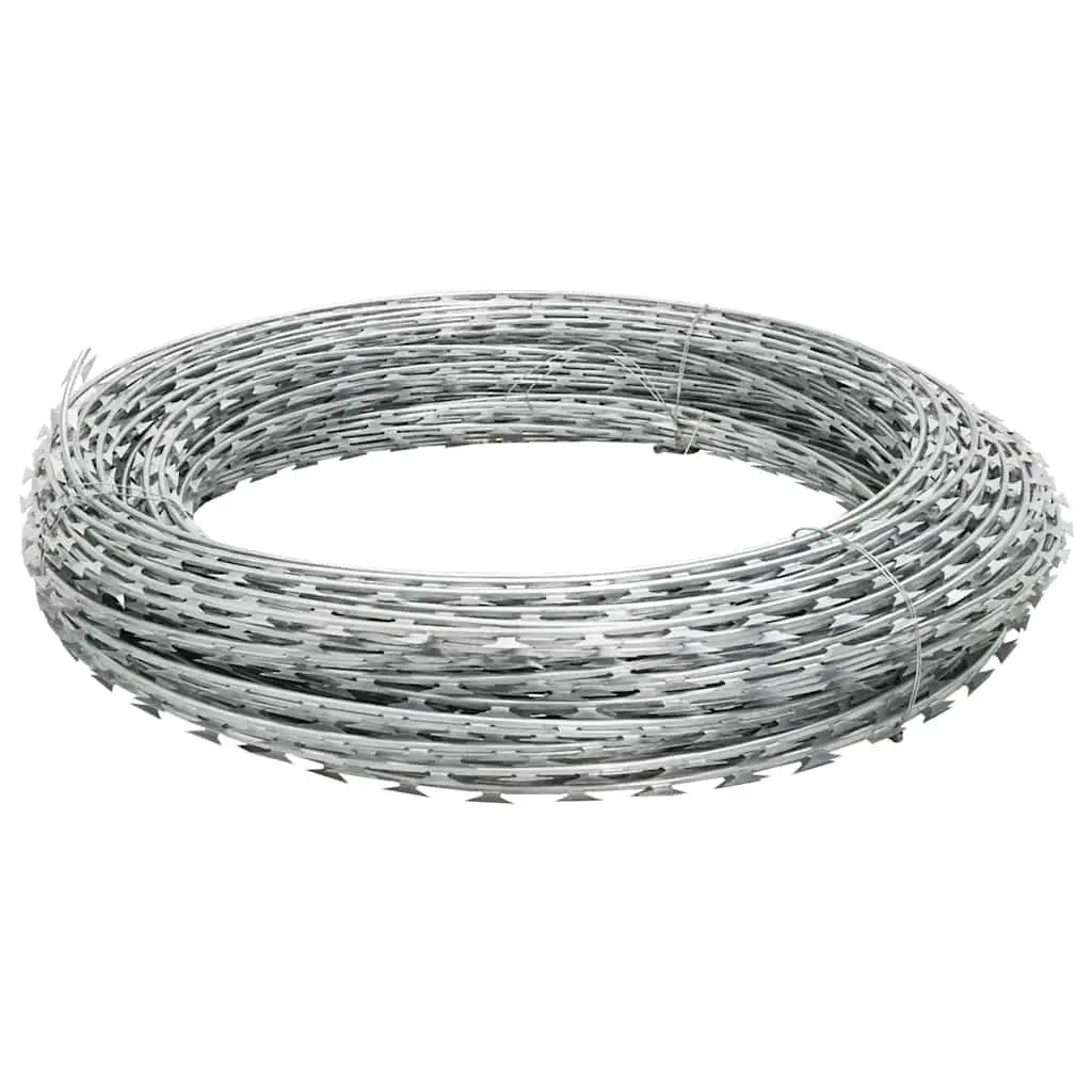 Concertina Razor Wire Galvanised Steel 300m