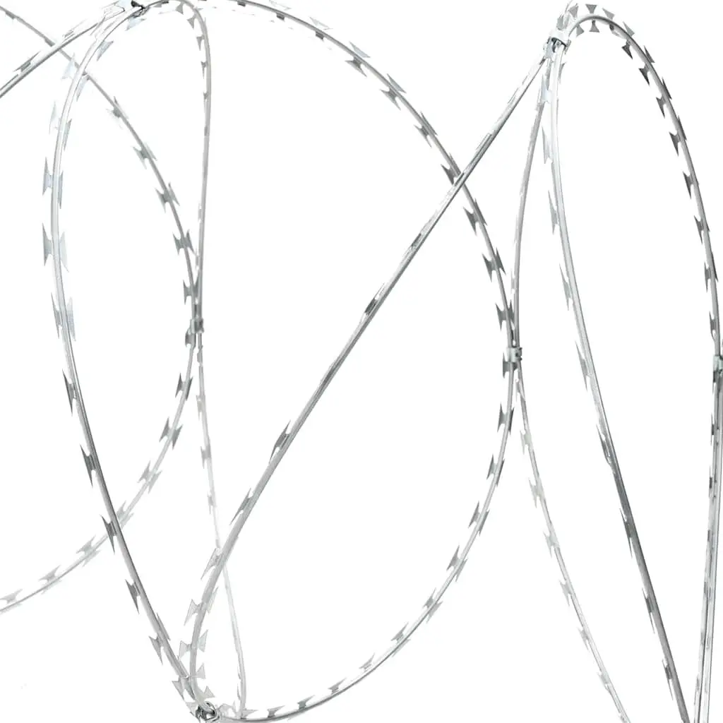 Concertina Razor Wire Galvanised Steel 300m