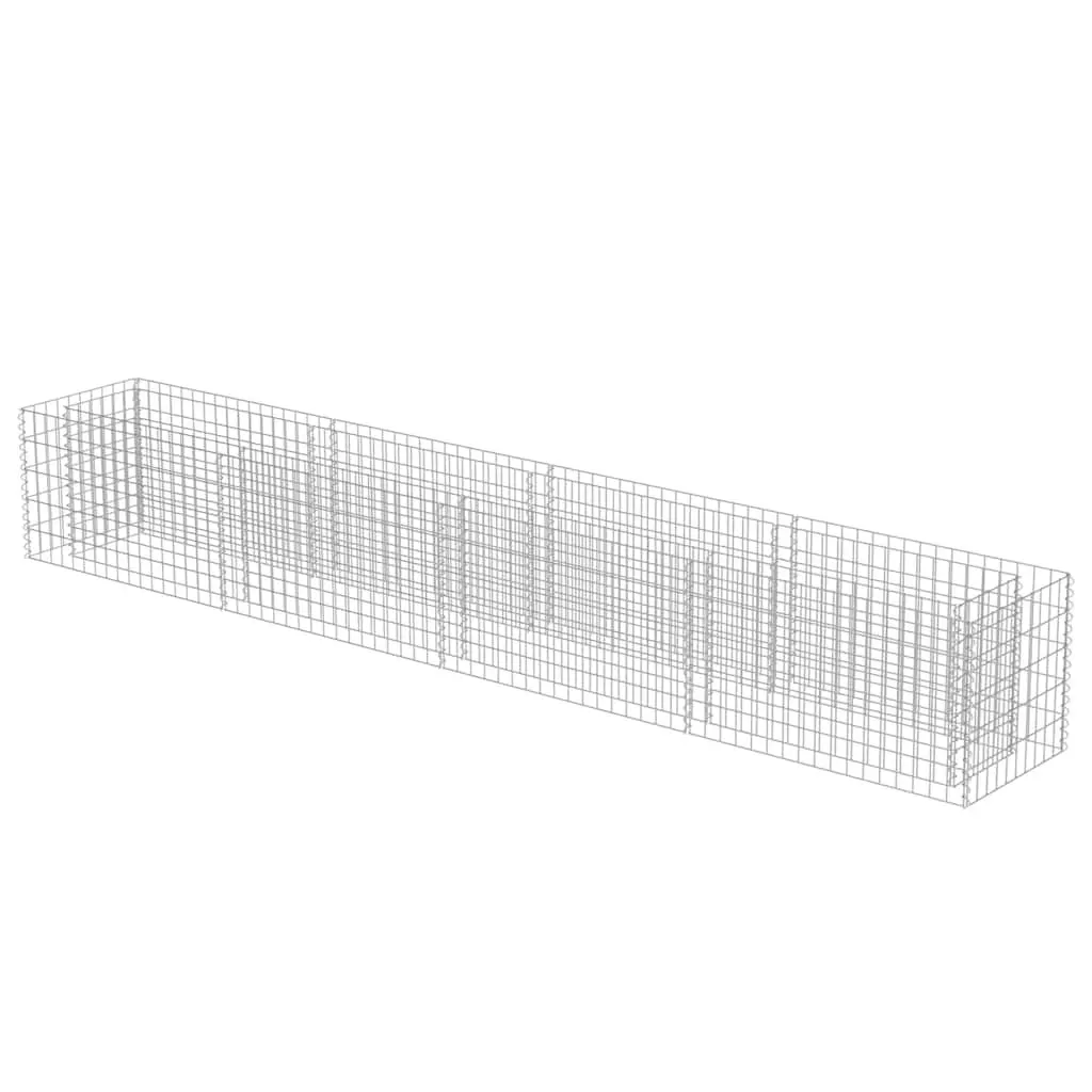 Gabion Raised Bed Garden Planter for Patio 360x50x50cm
