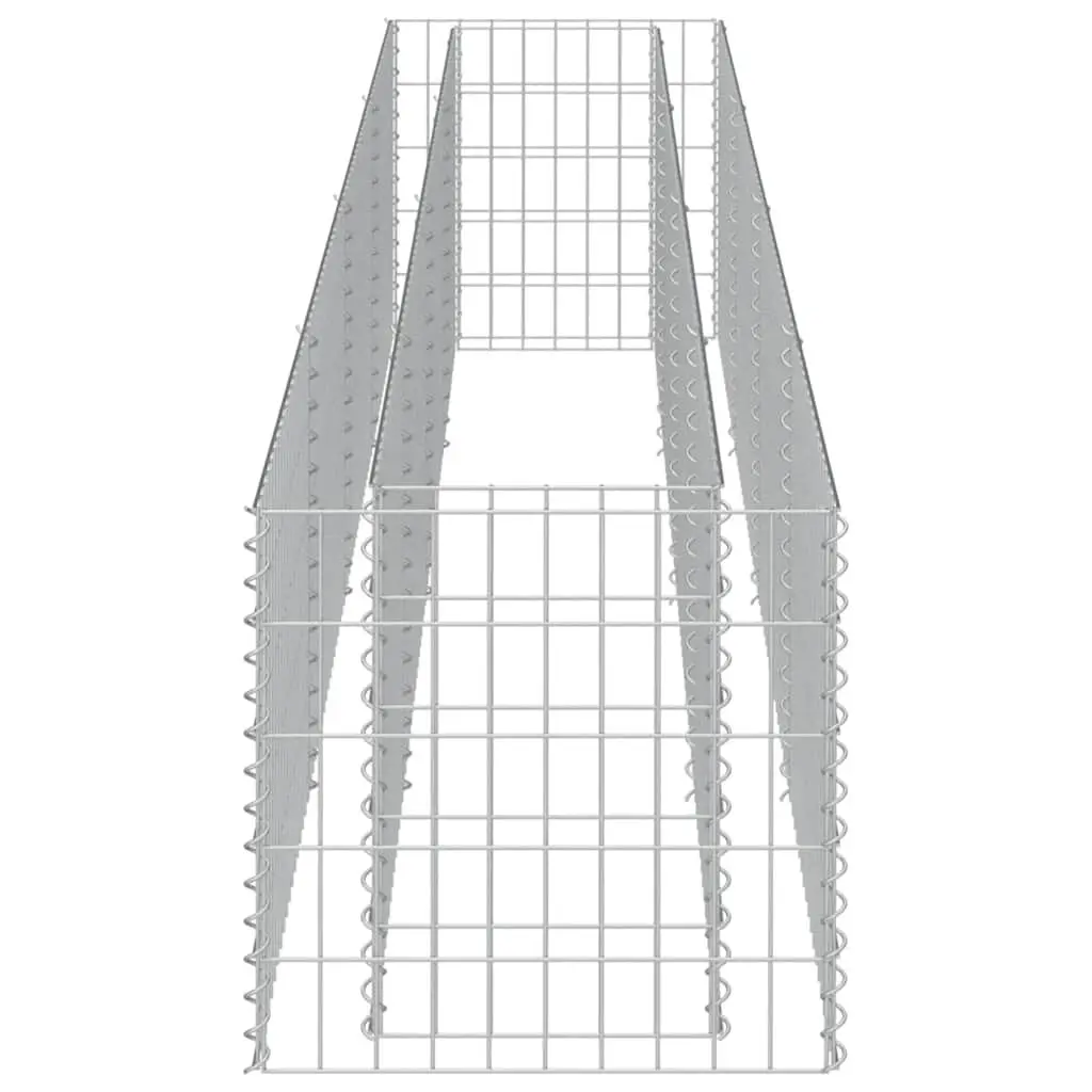 Gabion Raised Bed Garden Planter for Patio 360x50x50cm