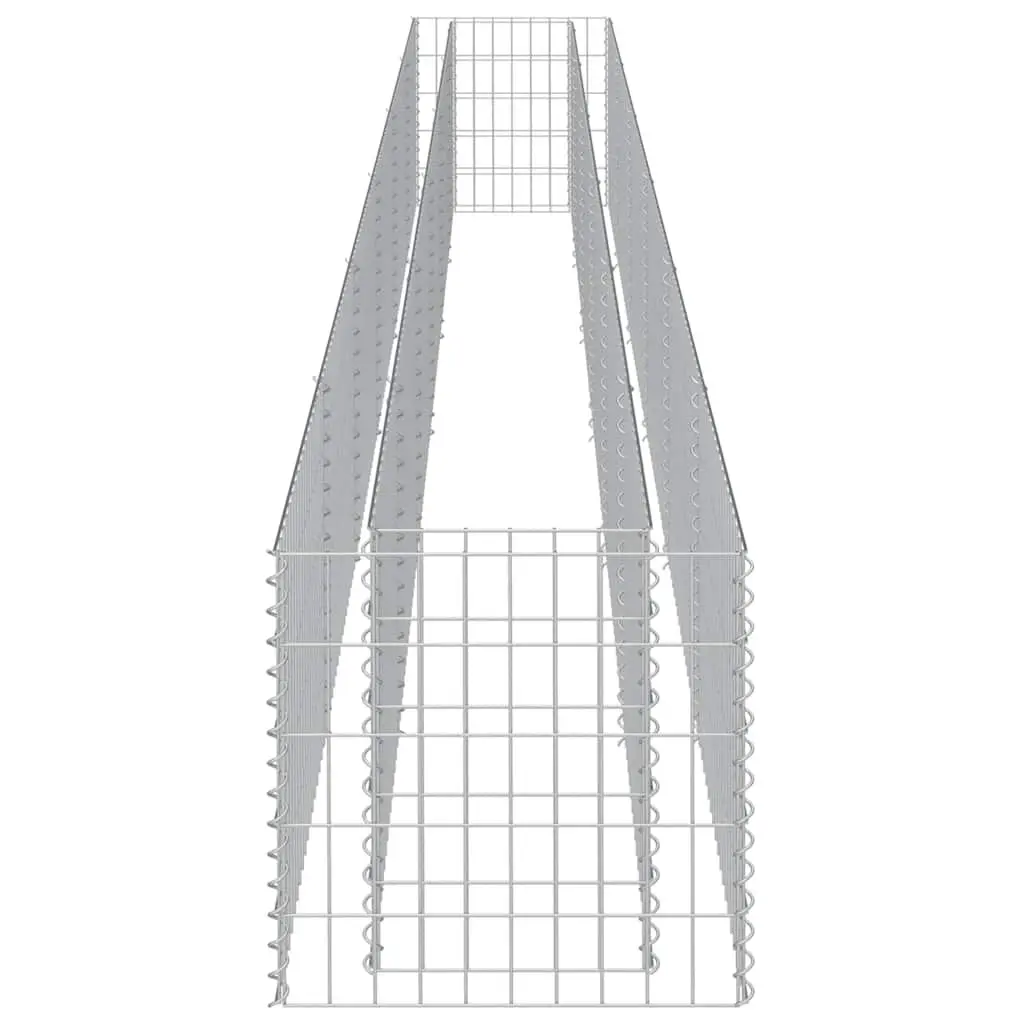 Gabion Raised Garden Bed Planter Box Outdoor 540x50x50 cm