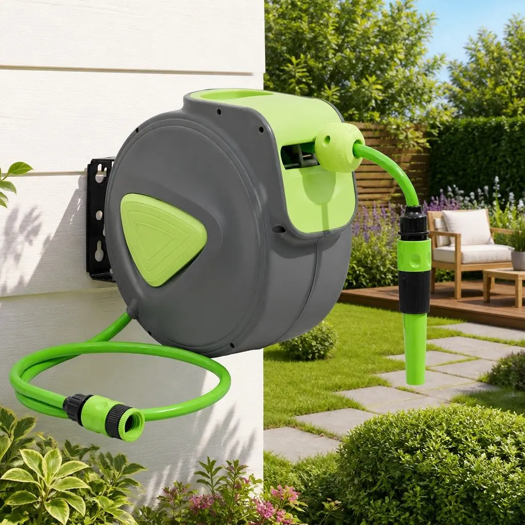 Retractable Wall Mounted Hose Reel