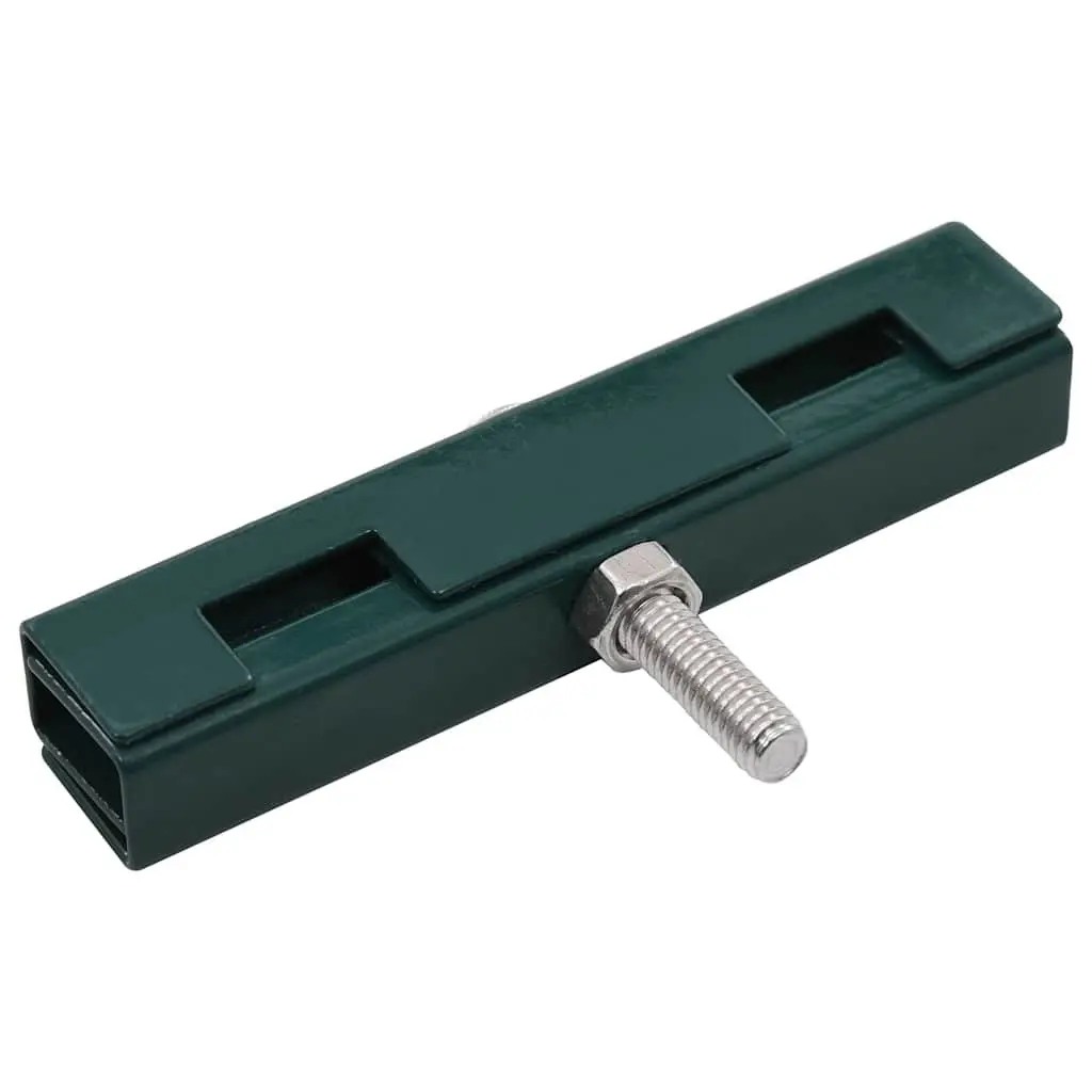 Garden U Mat Connector 10 Sets Green Fence Mesh Panel Joint Bracket