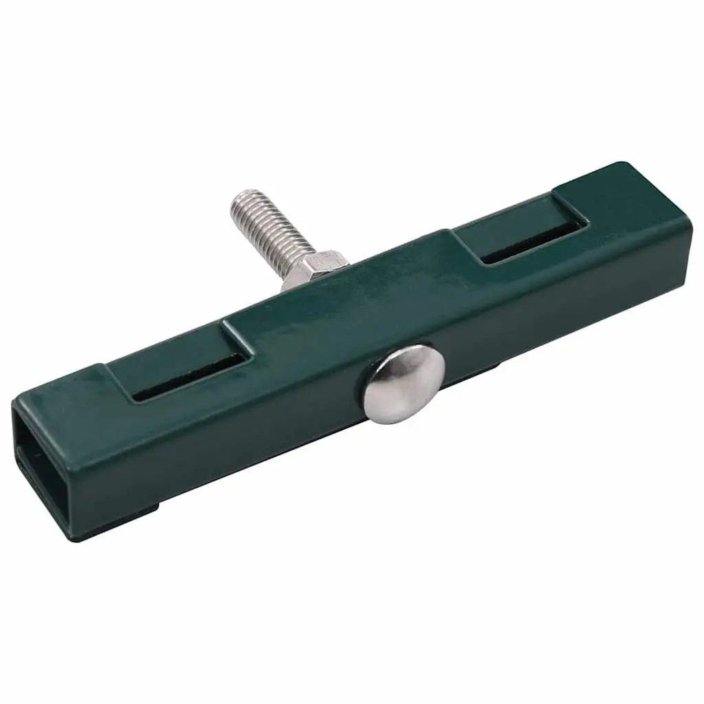 Garden U Mat Connector 10 Sets Green Fence Mesh Panel Joint Bracket
