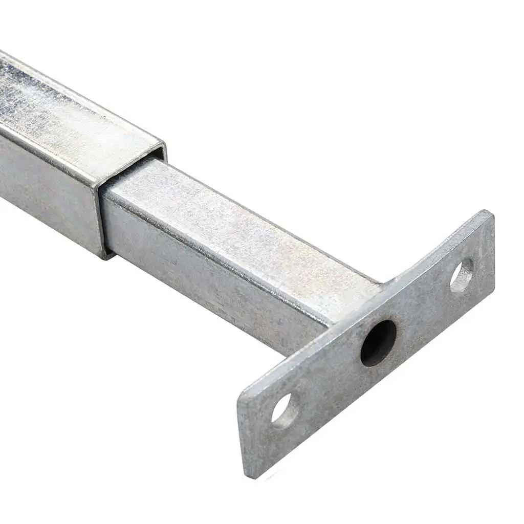 Adjustable Security Window Bars Set 3 Piece Home Office 710-1200 mm Silver