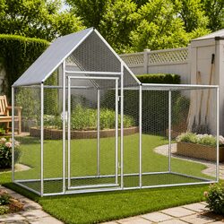 Dimensions and Features of Chicken Coop 2x1x1.5 m