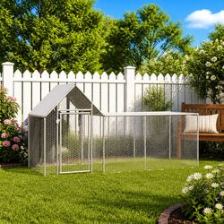 Chicken Coop Specifications: 3x1x1.5m Galvanised Steel