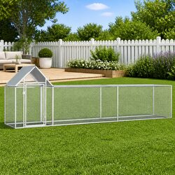 5x1x1.5m Chicken Coop with Steel Construction