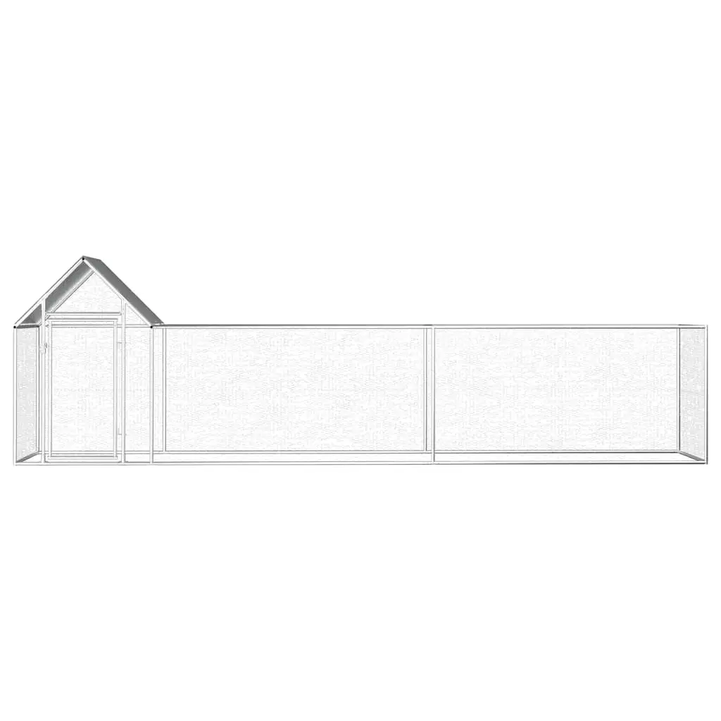 5x1x1.5m Chicken Coop with Steel Construction