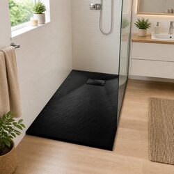 Specifications for Black Low Profile Shower Base Tray 90x70 cm