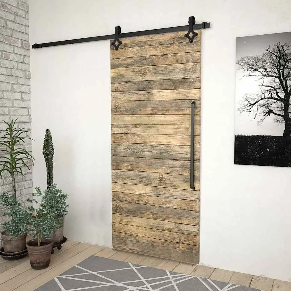 Sliding Door Hardware Kit for Barn Doors Kitchen Study 200cm Track Rail System