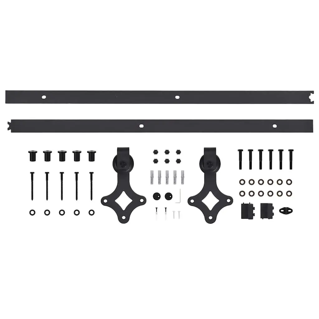 Sliding Door Hardware Kit for Barn Doors Kitchen Study 200cm Track Rail System