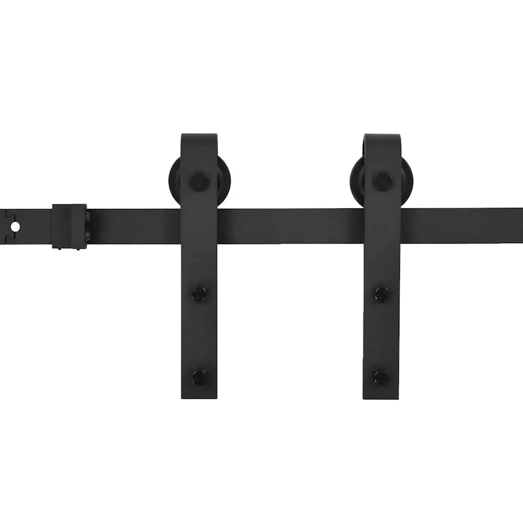 Sliding Door Hardware Kit with 200cm Steel Track Components