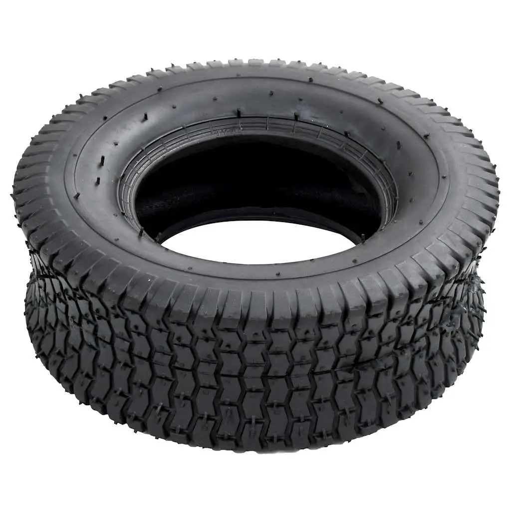 2pcs Wheelbarrow Tyres 13x5.00-6 4PR