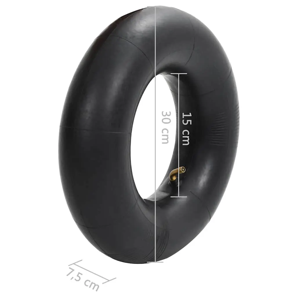 Wheelbarrow Inner Tubes 13x5.00-6 Heavy Duty Replacement for Garden Use