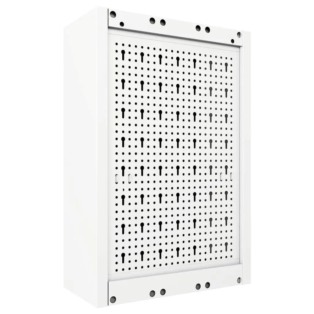 Metal Grey Wall Mounted Tool Cabinet