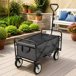 Folding Hand Trolley Specs: Steel Frame & 75kg Capacity