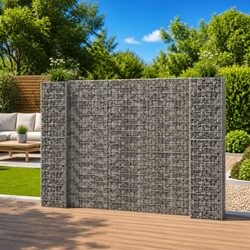 Gabion Planter Specifications: 260x40x200cm Steel Wire