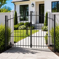 Specifications of the Double Door Garden Gate - Black