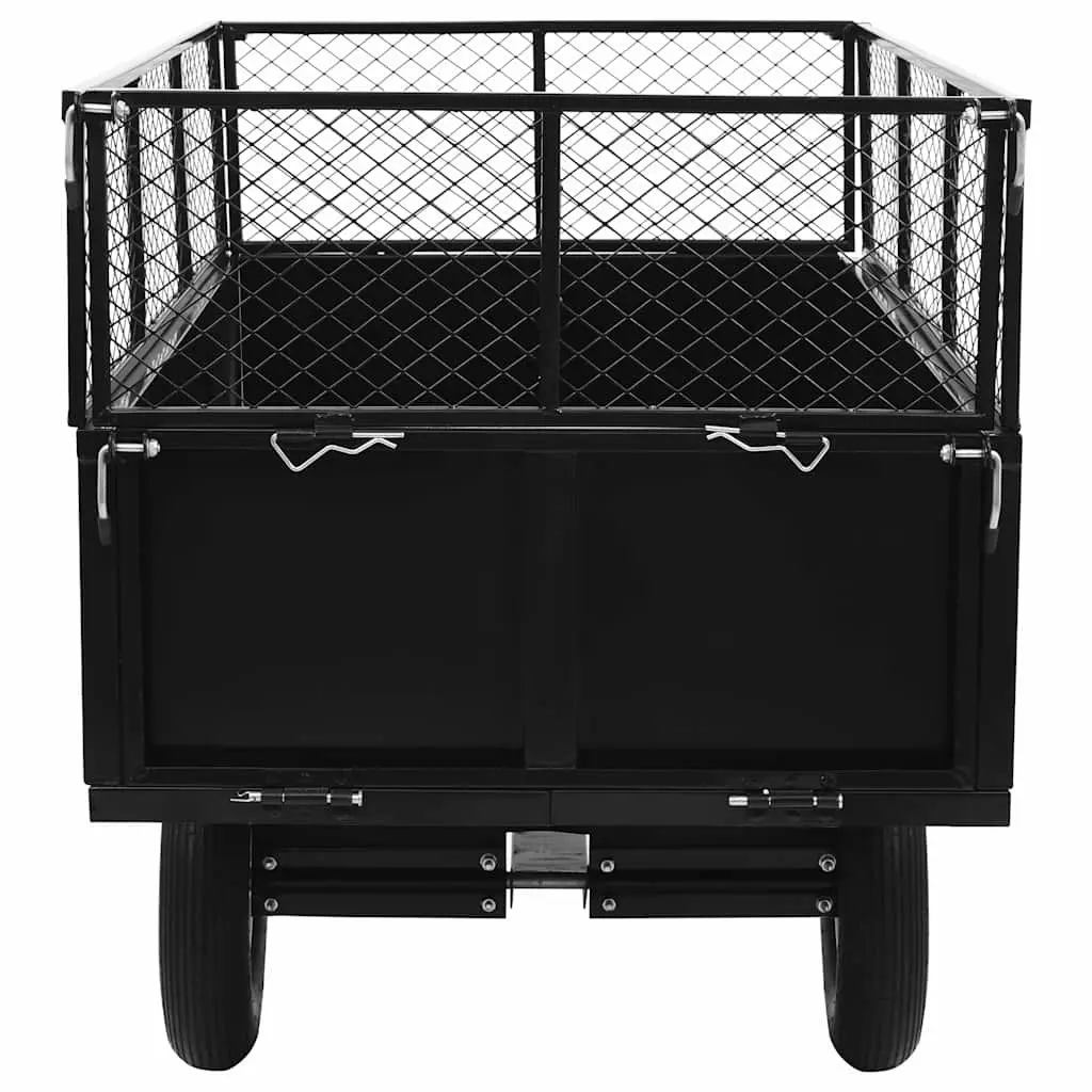 Tipping Trailer for Lawn Mower Garden Use 300kg Load Capacity