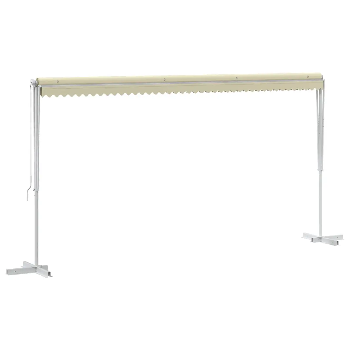 Free Standing Awning Garden Patio Outdoor 500x300 cm Cream