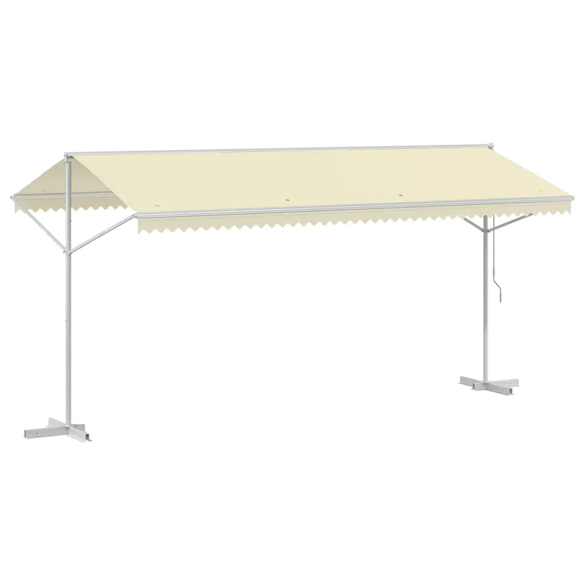 Free Standing Awning Garden Patio Outdoor 500x300 cm Cream