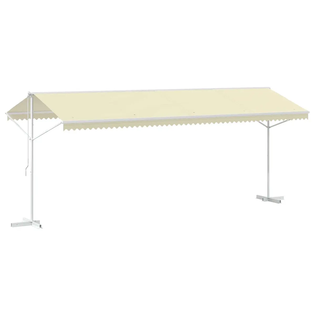 Free Standing Awning 600x300 cm Outdoor Garden Patio Sunshade Weather-Resistant