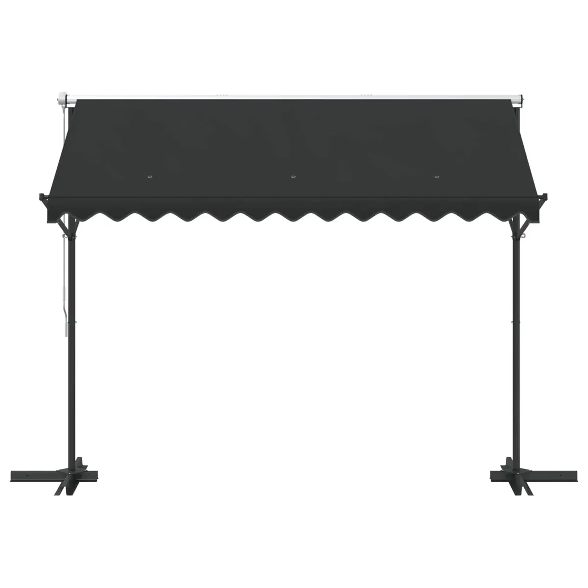 Free Standing Awning 300x300 cm Anthracite Outdoor Garden Patio Sunshade