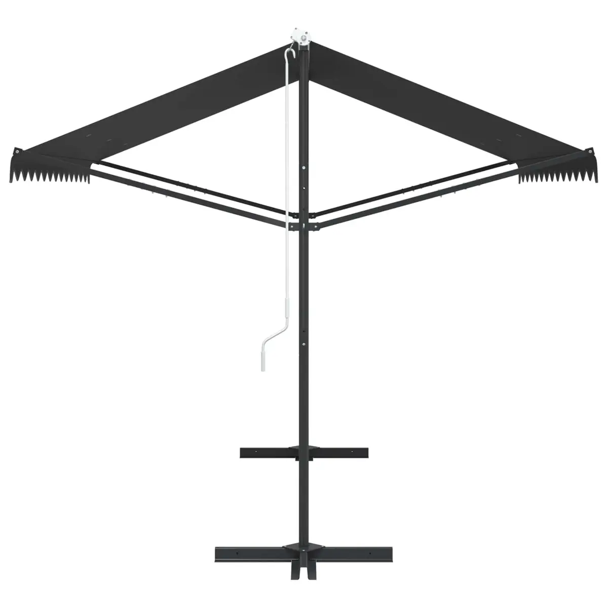 Free Standing Awning 300x300 cm Anthracite Outdoor Garden Patio Sunshade
