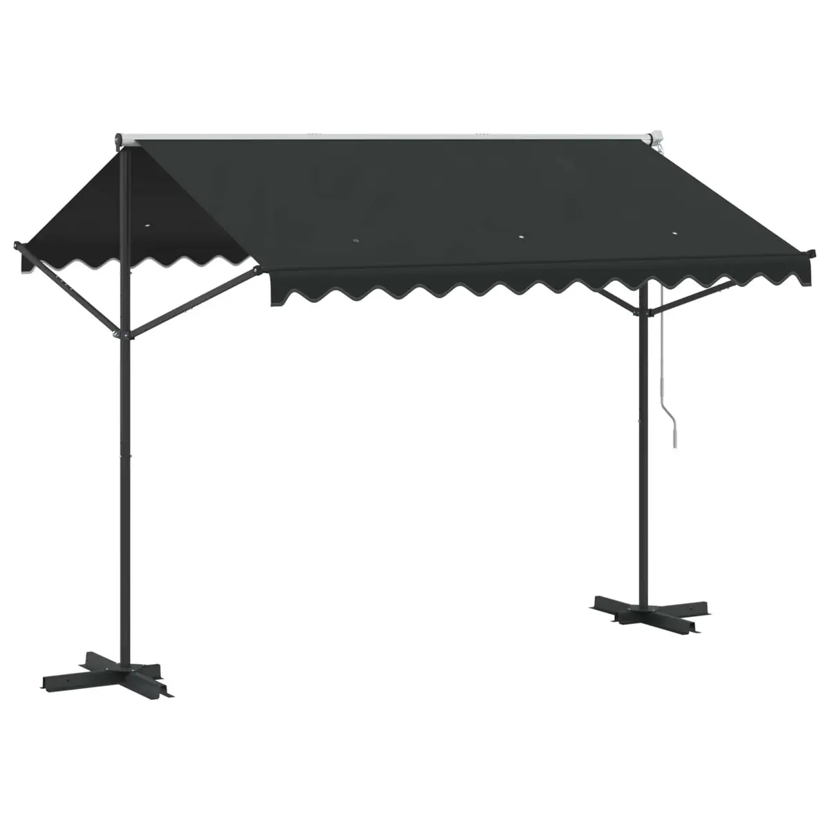 Free Standing Awning 300x300 cm Anthracite Outdoor Garden Patio Sunshade